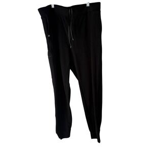 Jaanuu Black Jogger Pants/Scrubs